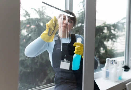 Nettoyage de vitres intérieures et extérieures à Quiberon